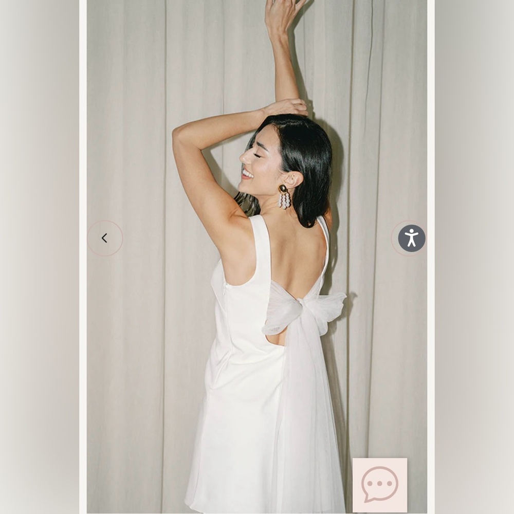 Bridal Mini Dress